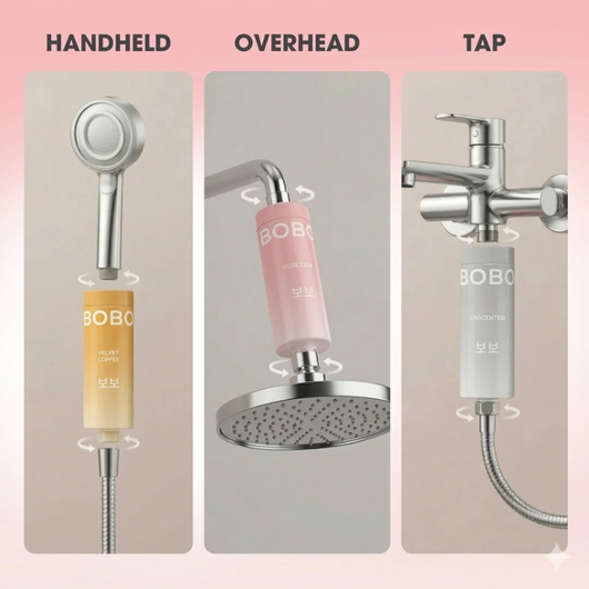 Korean Vitamin Infused Shower Filter