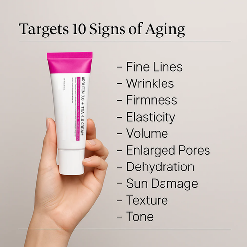 Arbutin 7% & Tranexamic Acid 4% Brightening Cream VIP